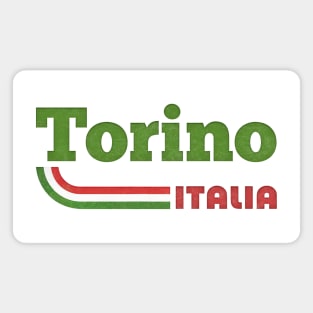 Torino, Italia // Retro Styled Italian Design Magnet